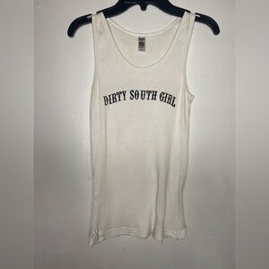 Dirty South Girl Tank Top Biker Florida Chick